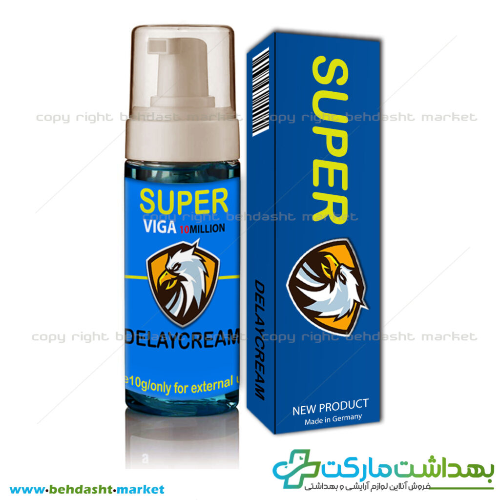 کرم تاخیری برند ویگا دور 10 میلیون ساخت کشور آلمان VIGA وزن 40 گرم