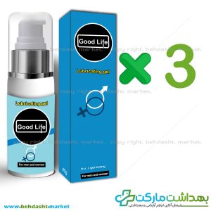 مقایسه 4 پک تخفیفی 3 عددی ژل آمیزشی و روان کننده، لوبریکانت برندگودلایف ساخت کشور آلمان Good Life وزن 40 گرم